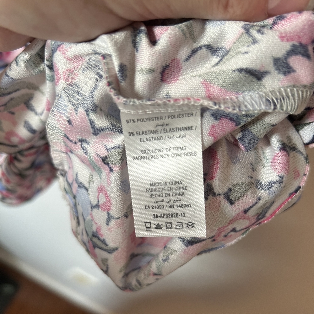 Ardene foral baby doll dress, size L - Picture 3 of 6